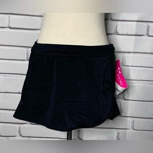 Chic Black Women's Swim Mini Skirt NWT SIZE 8